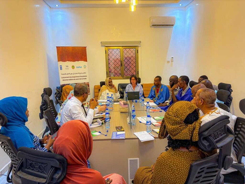 مواصلة تنفيذ برنامج التكوين والمرافقة في قطاع الجلود